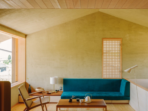 景色を楽しむ2階リビングの住まい